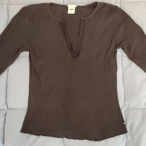 Women's Old Navy black cotton top